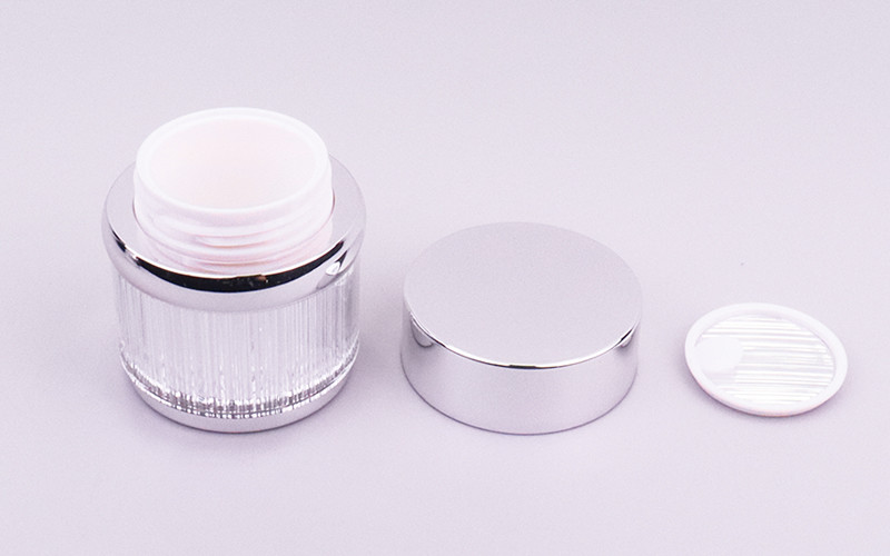 Exquisite 30g 50g Acrylic Cosmetic Jar For Eye Cream With Customized Color