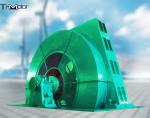 Taw 8000kw Explosion Proof AC Synchronous Motor 18 Poles For Chemical Industry