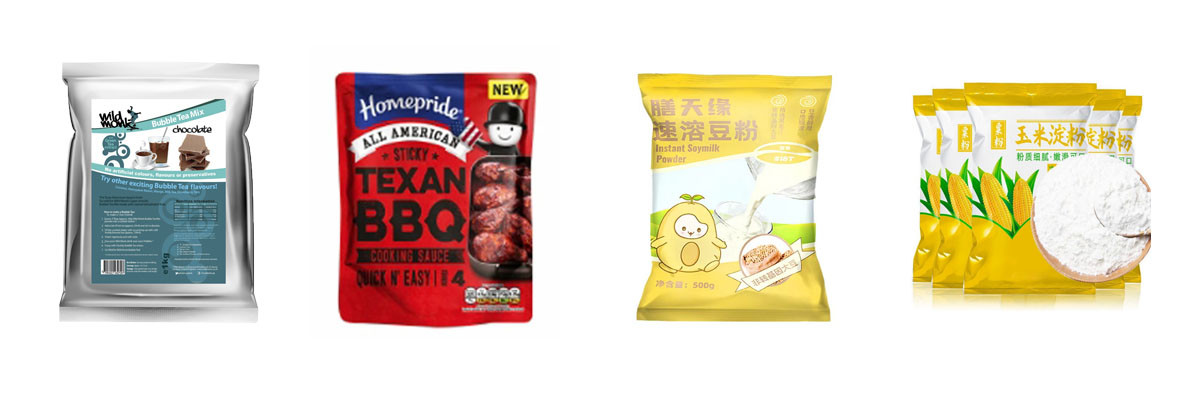 Automatic Frozen Dumplings Pillow Packaging Machine Food Processing Factory Special Packaging Machine WL-420