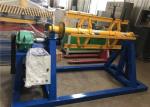 Electric Sheet Metal Guillotine , Aluminum Coils Sheet Manual Decoiler Machine