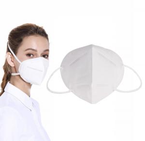 China Disposable KN95 Medical Mask Nonwoven KN95 Folding Half Face Mask wholesale