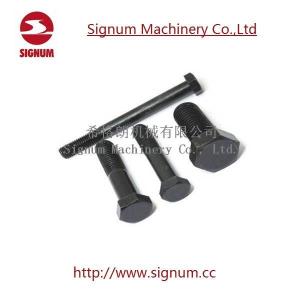 China Clip Bolt for Rail Fishplate, Railway Fasteners Hex Head Bolt wholesale