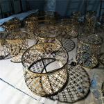 OEM steel Metal furniture base stainless steel tables/bench/chair base