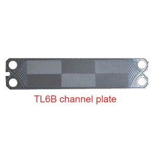 China TL6B TL10P Heat Exchanger Channel Plate For Heat Exchanger Sealing wholesale