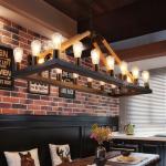 Vintage Jute rope pendant light For Farmhouse Kitchen Dining room Lighting (WH