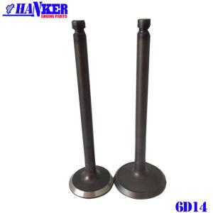 China ME031297 ME031154 Mitsubishi 6D14 6D16T Intake Exhaust Valve wholesale