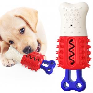 China Ice Lolly Dog Chew Toy Brushes Teeth Floatable TPR ABS Material wholesale