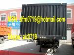 3 Axles Dongfeng EQ9382XXYT Box Semi-Trailer,Dongfeng Semi-Remolque,Dongfeng