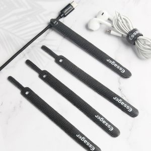 China Essager Nylon Velcro Desk Cable Organizer wholesale