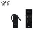 Black 1MHz Tour Guide Wireless System Range Of 0-200M