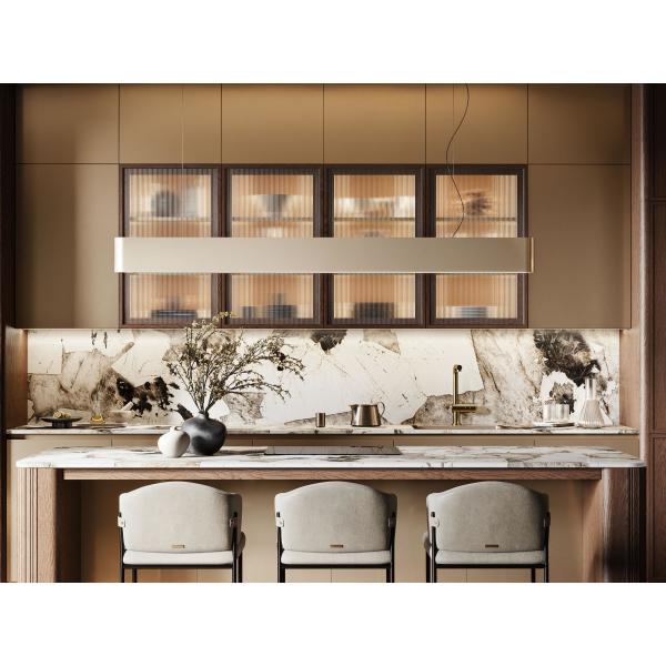Wall Mounted Home Lacquer or Finish Modern Design Kitchen Cabinet Complete Set Wood Storage