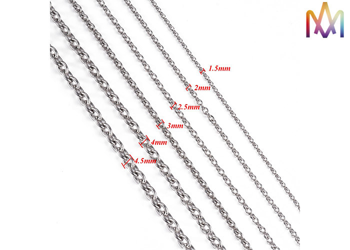 21cm 40cm 80cm Length Cross O Bulk Jewelry Chain