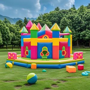 China Hot Selling Commercial Children Jumping Bouncy Castle PVC Tarpaulin Bouncy wholesale