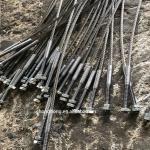 High Strength Galvanized Carbon Steel Wire Rope for Lifting C Content % 0.08%