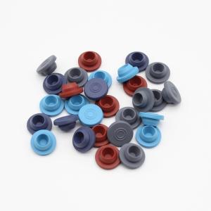 China OEM ODM 13mm Bromobutyl Rubber Stopper For Injection Vial ISO13458 wholesale