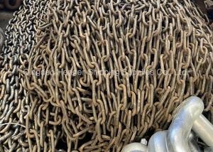 China Stainless Steel Marine Anchor Chain Stunned \ Unstunned With Shakle wholesale