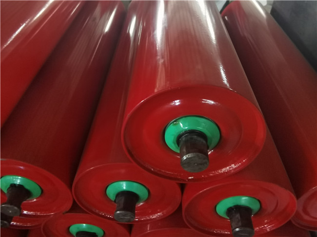 Galvanized Steel 100KG Heavy Duty Conveyor Rollers Anti Corrosive