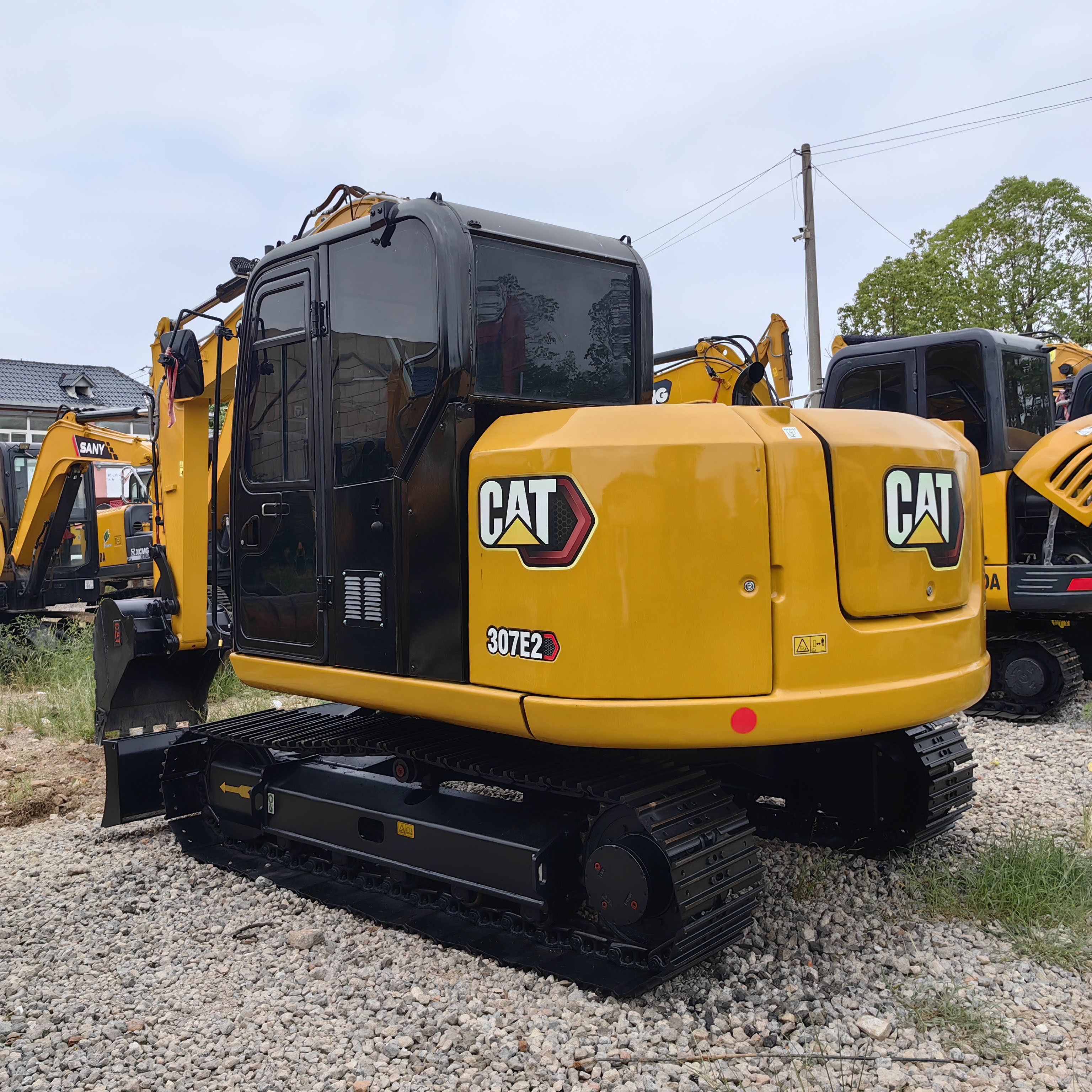 Used Caterpillar Caterpillar Japan 307E2 6900 Weight 41.5KW Crawler Digger