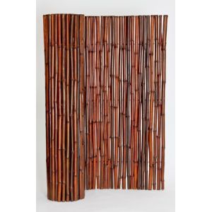 2x1.5m Bamboo Screen Wall With Frame Privacy Fence Panel For Garden Decoration