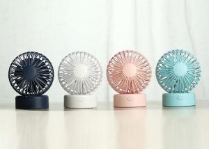 China Mini Electric Battery Powered Desk Fan , Rechargeable Battery Operated Fan wholesale