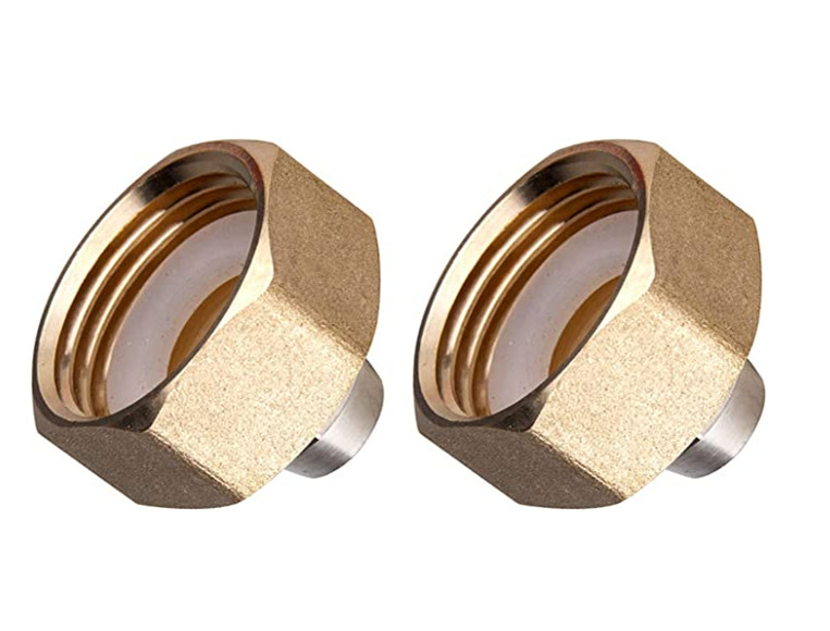 Female Thread Brass Faucet Adapter Bib Swivel Garden Hose Adapter