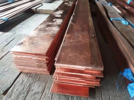 T2 Pure Metal Copper Brass Flat Bar Row 8mm 10mm 20mm Cu Min99.97