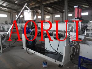 China LDPE Film Plastic Granules Machine , Water Ring Cold Cutting Granulate Extruder wholesale