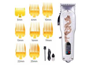 China Men Electric Hair Clippers , LED Rechargeable Professional Hair Trimmer wholesale