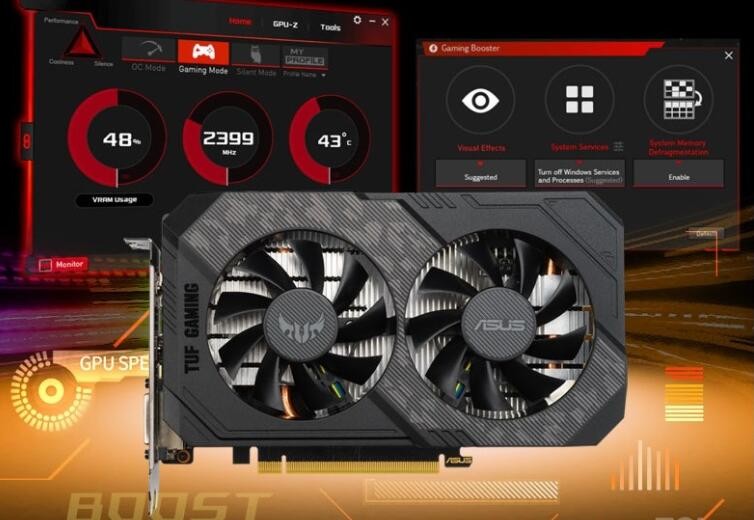 Wholesale Original ASUS GeForce GTX1660TI Graphics Card Stock TUF T6G-EVO Professional Gaming Graphics Card