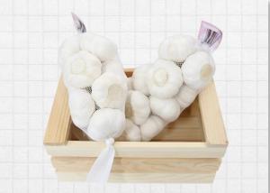 China 10kg mesh bag 5cm Fresh Pure White Garlic wholesale