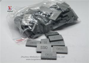 China SS10 Tungsten Carbide Inserts For Cutting Limestone Tuff Granite wholesale