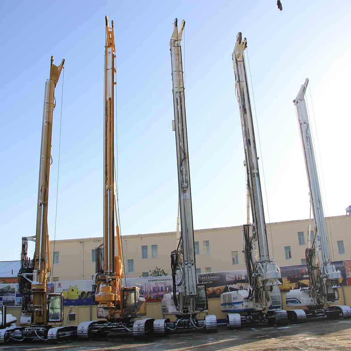 Construction Hydraulic Screw Used Rotary Drilling Rig IMT AF150