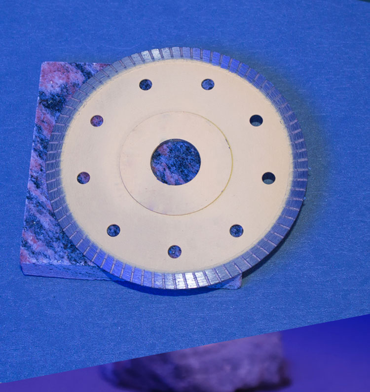 LINSING Diamond Tools Turbo Saw Blade for Stone Cutting Ceramic Diamond Cutting Disc