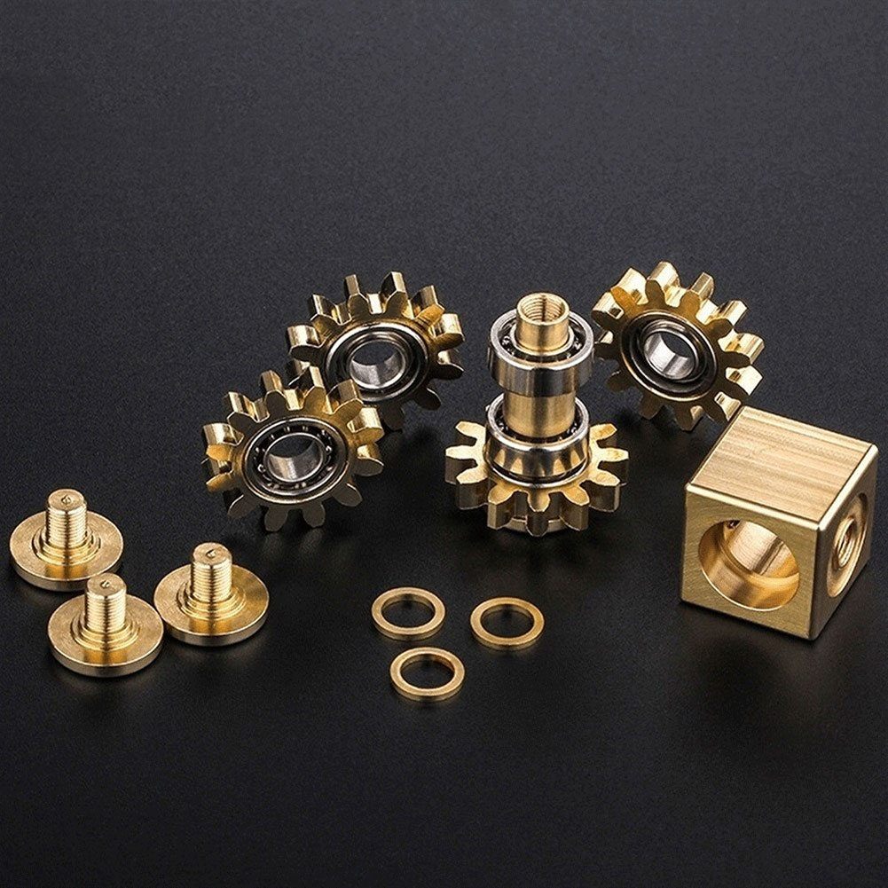 Gear Linkage Metal Hand Spinner for Adults Pressure Relief and Improved Concentration