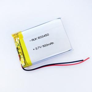 China OEM Lithium Polymer Battery 1100mah 3.7v Deep Cycle LiPo Battery wholesale