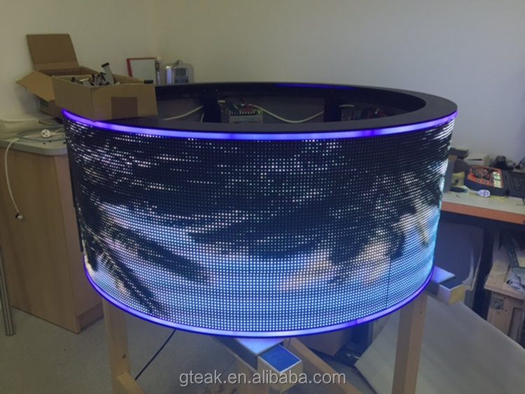 indoor rgb full color customized P2 P3 P4 P5 p6 flexible led display screen panel module price wholesale
