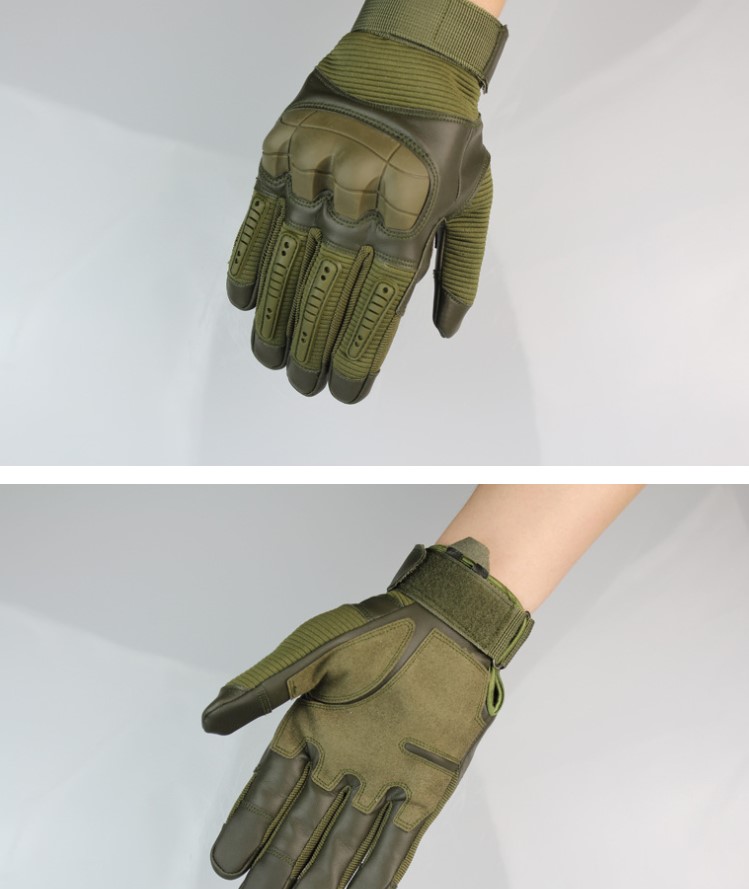 screen touch Protective Shock Resistant Full Finger Outdoor Cycling Sports Military Tactical  Motorcycle Gloves