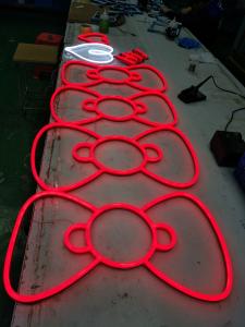 China Acrylic Aluminium Neon Channel Letter Signs Red 3 Years Warranty wholesale