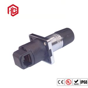 China Male Female Plug / Socket RJ45 Waterproof Connector wholesale