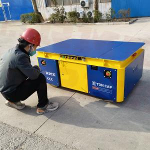 China 1 Ton Customized Trackless Transfer Trolley With Mecanum Wheel wholesale