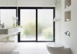 Windows / Doors Temporary Frosted Glass , Acid Etched Glass Free Sample