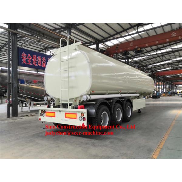FUWA 3 Axles Heavy Duty Semi Trailers Petrol Tanker 25000L - 35000L Longlife