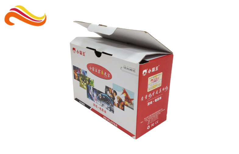 Printed Corrugated Paper Box Cardboard Shipping Foldable Mailer Containers