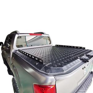 China Ranger T6 T7 Pickup Tonneau Cover Aluminum Manual Roller Shutter Hard Lid for Market wholesale