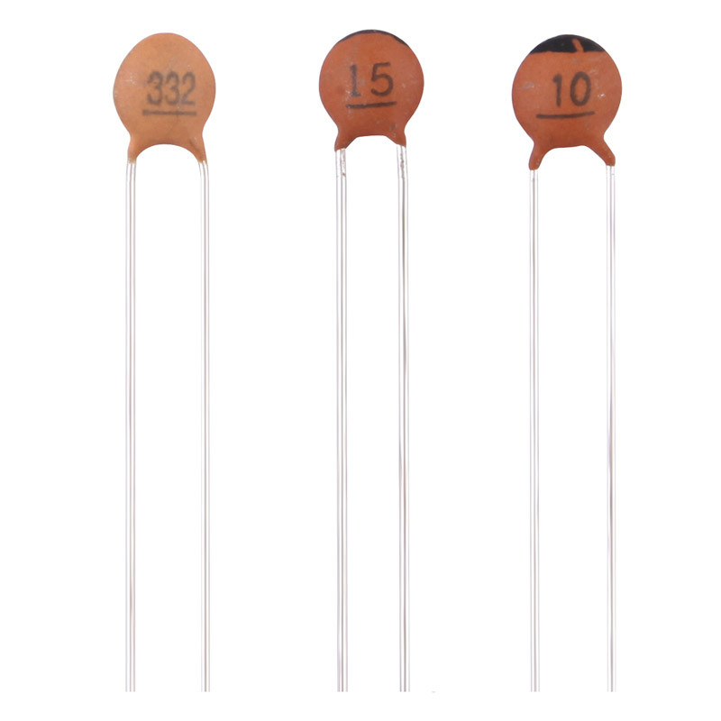 Radial Single Layer Ceramic Disc Capacitor 10pF 15pF 22pF 33pF 50V