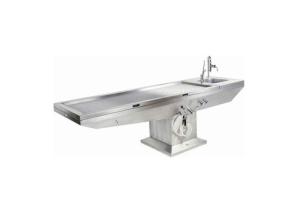 China Flexible And Stable Mortuary Refrigeration Units Stainless Steel Morgue Table wholesale