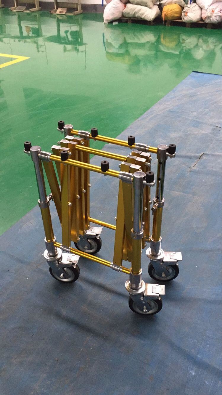 XH-5 Aluminum Alloy Coffin Trolley Funeral Equipment 450 Kg Lift Weight
