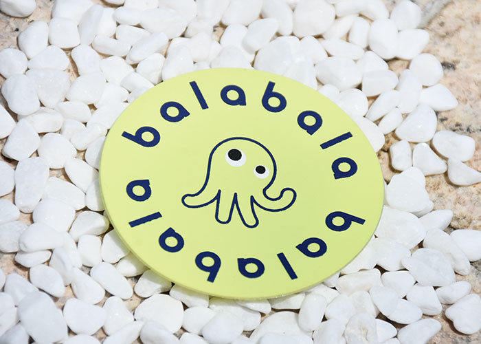 Transparent TPU Printing Ink Silicone Logo Tags For Workwear Jacket