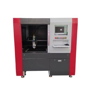China High Accuracy CNC Metal Sheet Fiber Laser Cutting Machine 500W wholesale