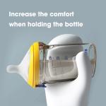 Plastic Flip Cap 8 Oz Milk Bottles Anti Colic PPSU BPA Free 180ml / 240ml